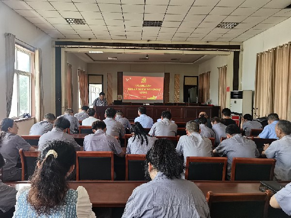 【理論宣講】級(jí)索煤礦開展“重溫黨史革命教育，助力礦井接續(xù)發(fā)展”宣講活動(dòng)