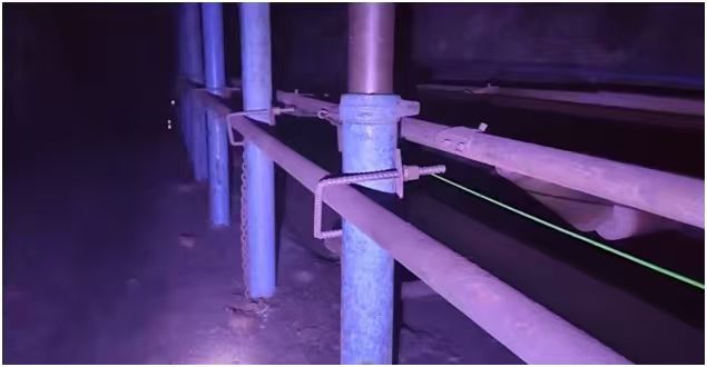 金達(dá)煤礦啟用支柱硬連鎖裝置  筑牢井下作業(yè)安全防線