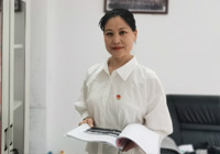 《攻堅謀發(fā)展 ，行動看黨員》 周銀花